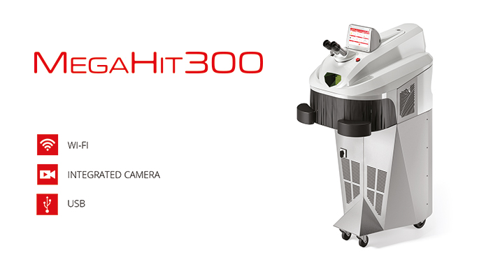 Лазерная установка Mega Hit 300 (300 Дж)